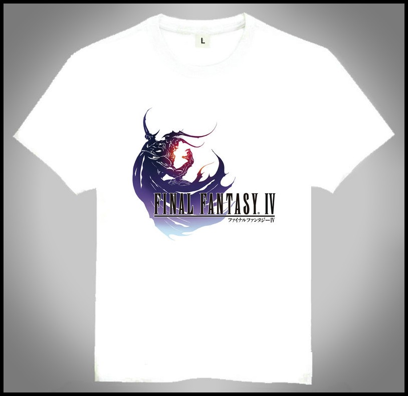 Final Fantasy 13 T-shirt 最终幻想13 T恤 FF13 T恤 欧美潮流T恤