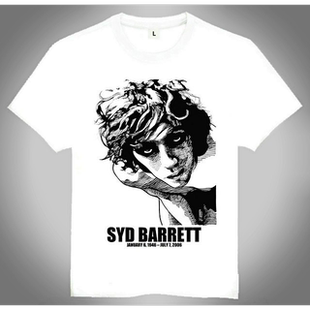 sydbarrettT-shirt名人T恤西德巴勒特T恤欧美潮流T恤