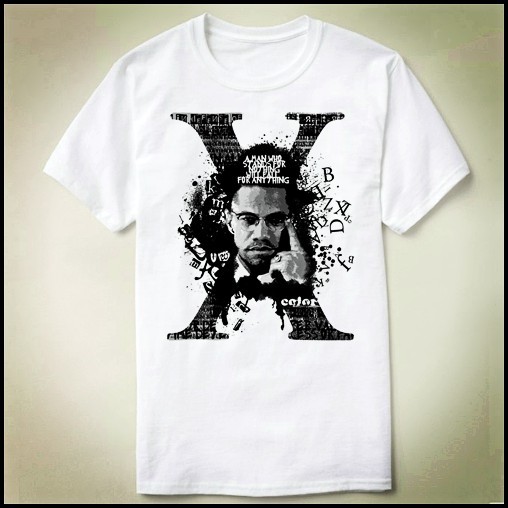 MalcolmX马尔科姆个性新款上衣DIYTeeT-ShirtT恤衣服7