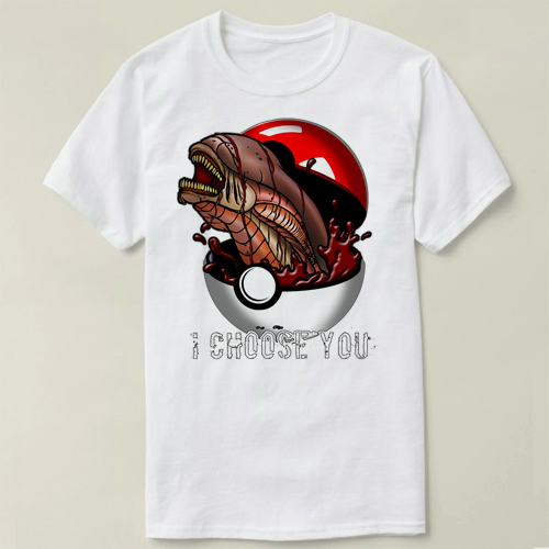 Pokemon宝可梦AlienChestburster异形破胸上衣T-ShirtT恤7