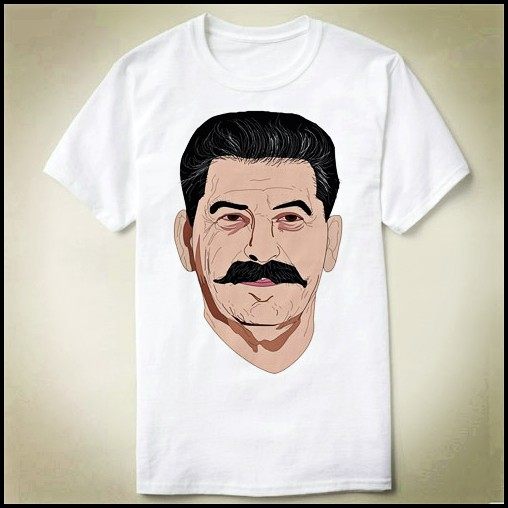 stalin斯大林圆领衣服上衣diy成人teet-shirtt恤