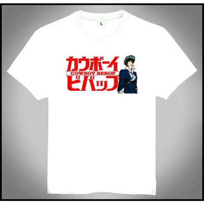 Cowboy Bebop T-shirt 星际牛仔 天国之门 T恤 潮流T恤 动漫T恤