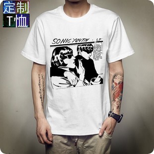 经典摇滚乐队Sonic youth Goo 音速青年 Stanley Donwood 定制t恤