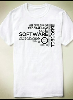 GEEKprogrammer极客程序员typography上衣TeeT-ShirtT恤7