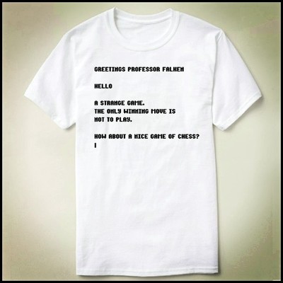 GEEKNERDprogrammer极客程序员WarGames上衣TeeT-ShirtT恤