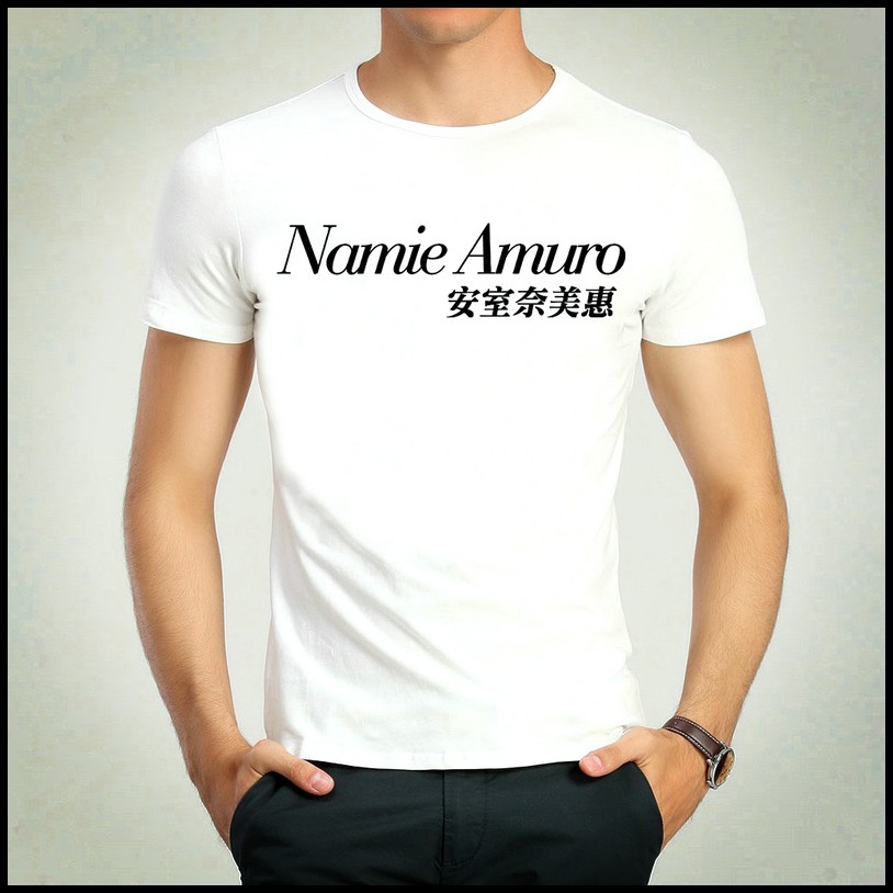 NamieAmuroT-shirt安室奈美惠T恤白色短袖欧美潮流T恤上衣