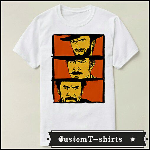 clint eastwood伊斯特伍德 文化衫礼物成人  t恤t-shirt