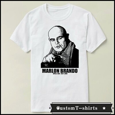Marlon Brando马龙·白兰度   文化衫短袖男女 T恤T-shirt7