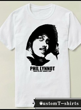 Phil Lynnot菲尔·林特   文化衫短袖男女 T恤T-shirt7