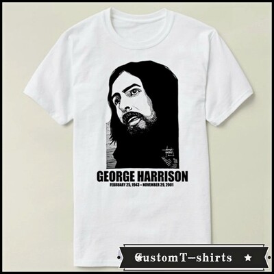 George Harrison乔治·哈里森   文化衫礼物男女 T恤T-shirt