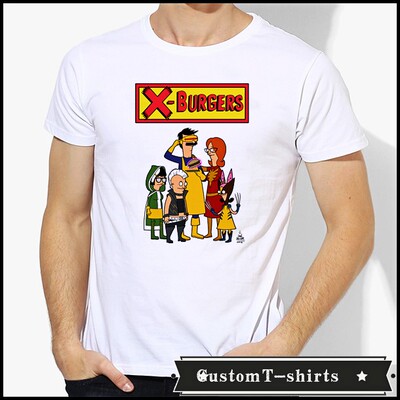 X-Burgers   文化衫短袖男女 成人 T恤T-shirt7