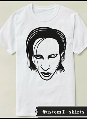 marilyn manson玛丽莲·曼森   文化衫礼物男女 T恤T-shirt