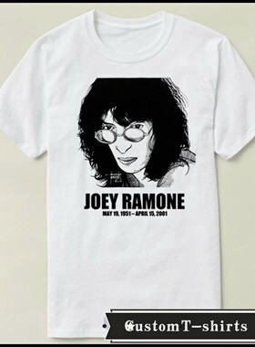 Joey Ramone乔伊雷蒙   文化衫礼物男女 T恤T-shirt7