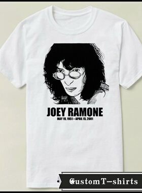 Joey Ramone乔伊雷蒙   文化衫礼物男女 T恤T-shirt7