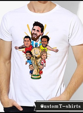 MESSI cristiano ronaldo neymar for every fan  T恤T-shirt7