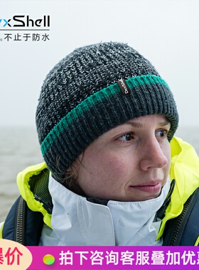 DexShell戴适防水防风加厚冬季运动户外男女帽针织加摇粒绒 DH353