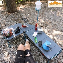 韩国Snowline雪线M3 L6 魔方折叠桌超轻徒步铝合金桌野营组合餐桌