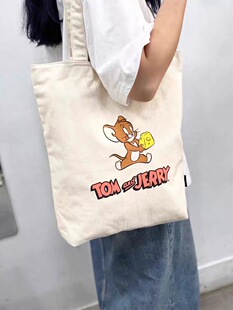 日单卡通动漫高密度厚帆布拉链款单肩包特价 有细微瑕疵介意wu拍