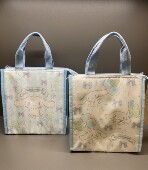 上新 出口日本原单three丽鸥玉桂狗防水保温包饭盒包