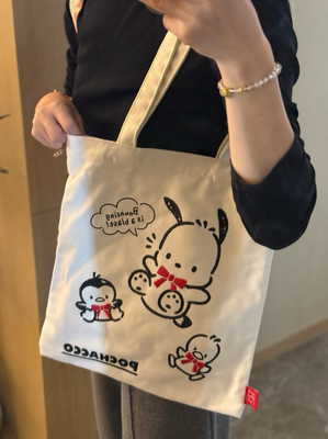 日本卡通动漫周边帕恰狗帆布包等合集 可能有细微瑕疵