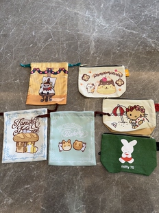 帆布化妆包等 抽绳袋 有细微瑕介意wu拍 杂款 日单卡通动漫ip