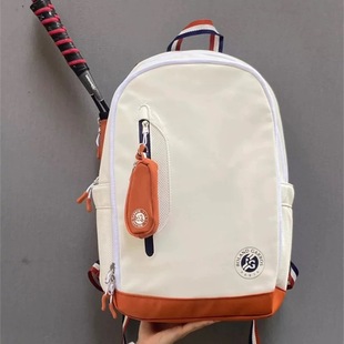 法网联名网球双肩背包25羽毛球包运动轻便背包独立拍仓