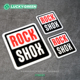 lucky良运车贴 饰贴纸 rockshox山地自行车前叉赞助商反光防水改装