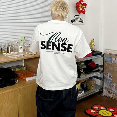 NOSD by BUllSHITLAB 基础系列“超厚实面料花体logo配色T”