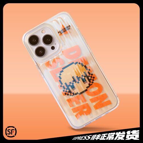 苹果15promaxTPU动漫蓝光防摔