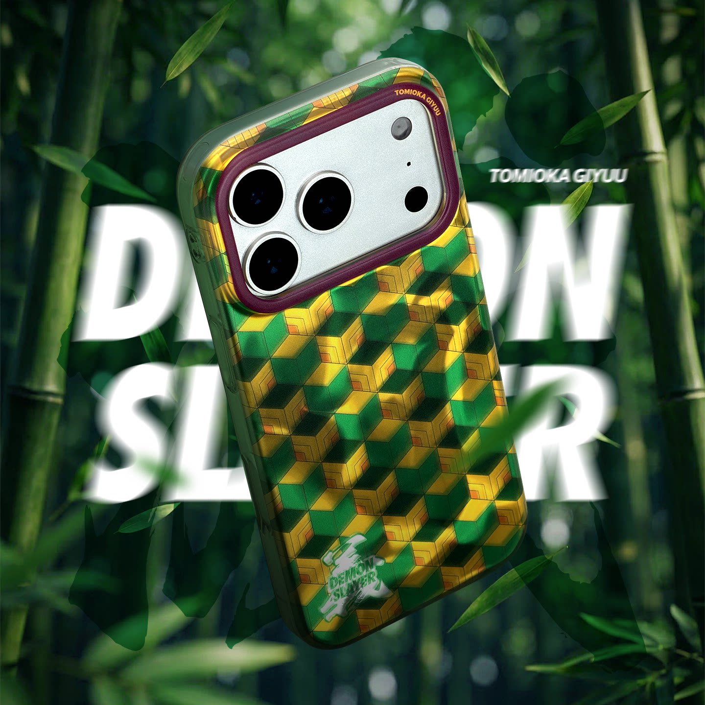 鬼灭之刃手机壳动漫二次元适用苹果17promax新款外壳防摔15手机保护套原创意iphone16promax小众设计感