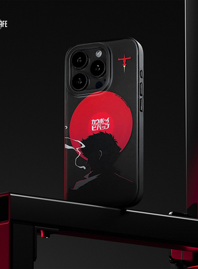 iphone磁吸手机壳适用苹果15promax透黑14动漫二次元美式复古16星际牛仔