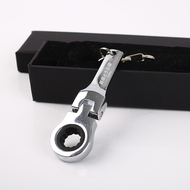 10MM棘轮扳手钥匙扣金属男女汽车礼品展会定制藤原豆腐店GTR转子,汽车用品/电子/清洗/改装,车用钥匙扣,淘宝优惠券,粉丝福利购,淘宝优惠卷