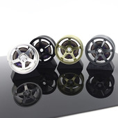 TE37铝合金轮毂卡钳香薰出风口轮胎夹子汽车礼品G025 模型