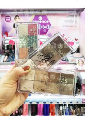 现货包邮 德国 essence all about彩妆8色大地裸色哑光珠光眼影盘