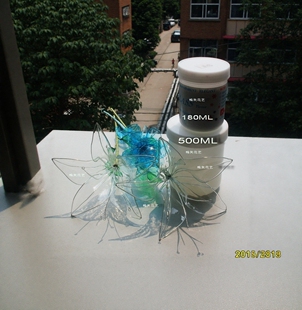 进口环保新型味小 加亮造花液水晶花材料免强化纯造花液200ML透明