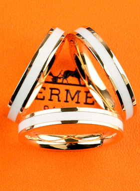 适用于爱马仕磁吸扣白色丝巾扣高档两用围巾打结真丝方巾奢华配饰