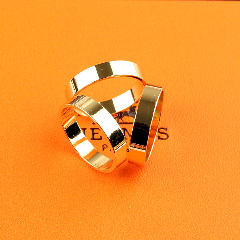 不掉色丝巾扣纯铜不勾丝百搭女士