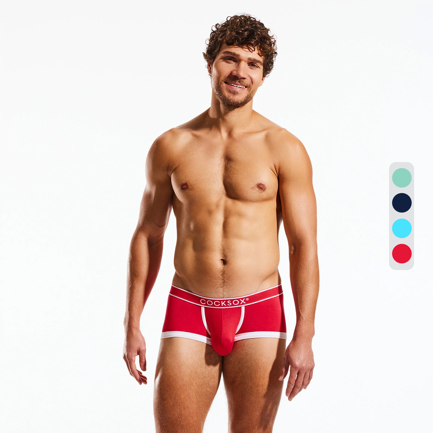 COCKSOX竹纤维男士平角内裤高弹