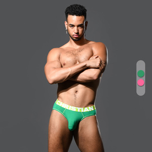 ANDREW CHRISTIAN 性感男士三角内裤棉舒适透气U凸大囊袋 93410