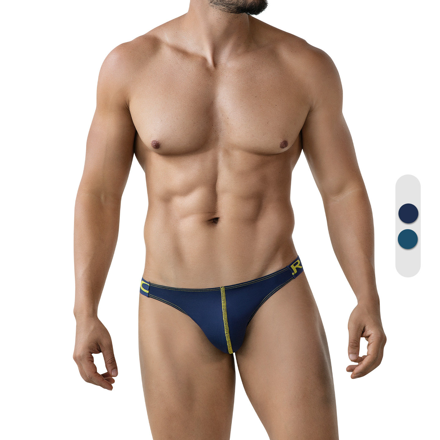 CleverModa男士三角内裤窄边高叉