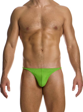 MODUS VIVENDI 性感男士丁字裤双层纱网透视高弹透气囊袋T裤02512