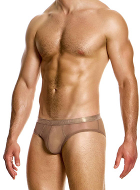 Modus Vivendi 男士三角内裤性感网眼透视U凸囊袋立体舒适 05416