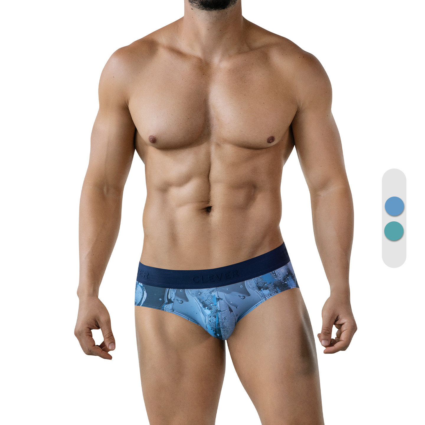 CleverModa男士三角内裤印花动感