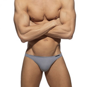 ADDICTED AD1350 微弹简约比基尼舒适贴身 性感棋格男士 三角内裤