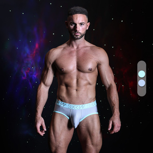 Sukrew 男士三角内裤性感高弹透气U凸立体大囊袋激凸运动窄裆 SAB