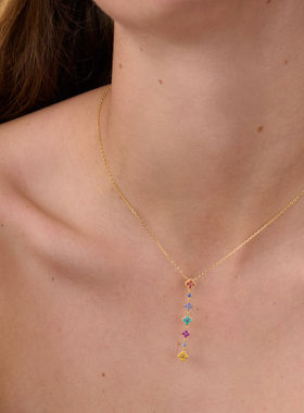 agatha银女高级感项链