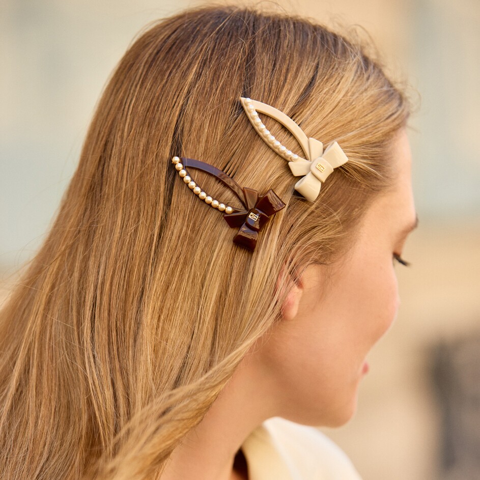 2023新品法国alexandre de paris巴黎亚历山大邦尼边夹刘海夹发夹