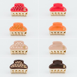 新品法国Alexandre De Paris巴黎亚历山大经典3cm旺多姆抓夹发夹