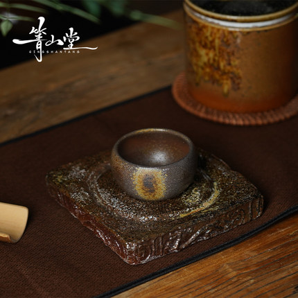 罗汉杯 松木柴烧 小品 紫砂泥 箐山堂作品