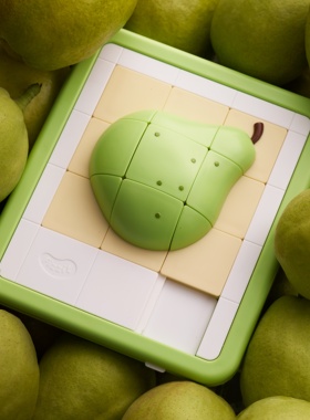 Fizzit「梨子」立体华容道滑动拼图儿童玩具原创生日礼物伴手礼